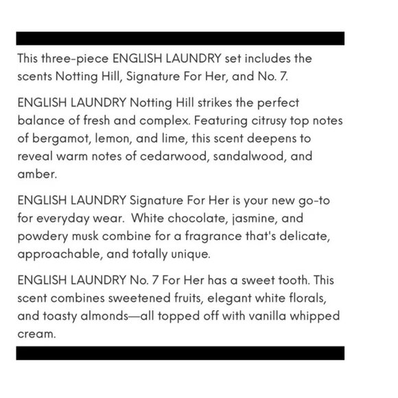 English Laundry Notting Hill Femme, Eau De Parfume Collection - Picture 8 of 14